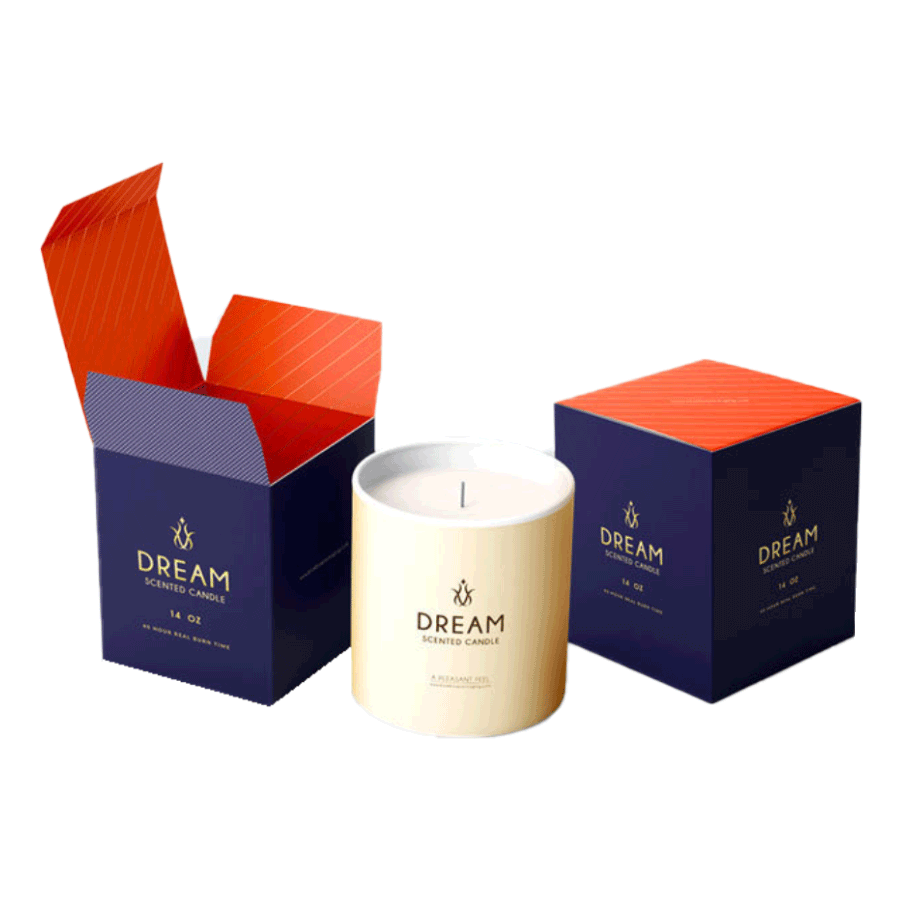 Custom Candle Boxes | Custom Candle Packaging Boxes Wholesale USA