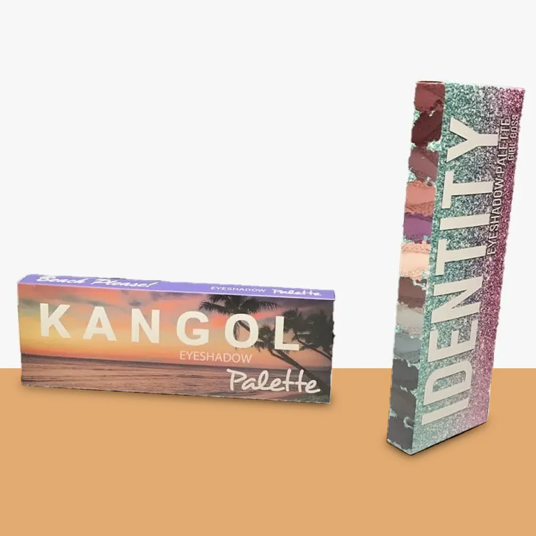 cardboard eyeshadow packaging