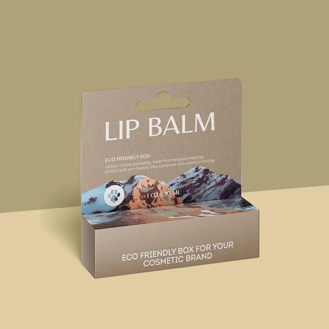lip balm packaging boxes