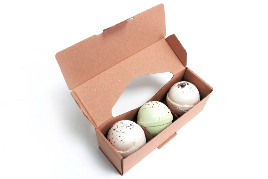 custom bath bomb packaging