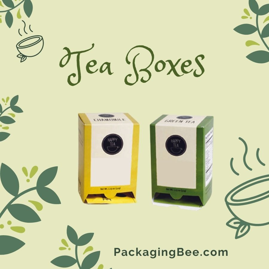 green tea box design