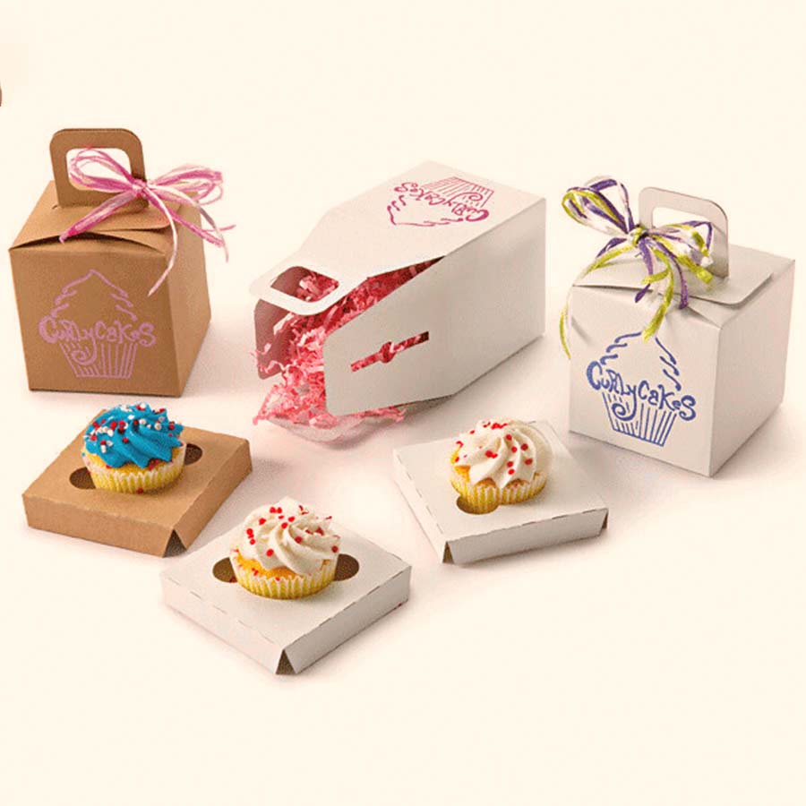 Christmas cupcake boxes