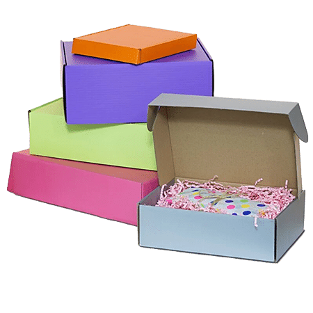 Colored Mailer Boxes Wholesale