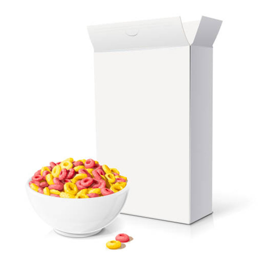 Blank Cereal Box 