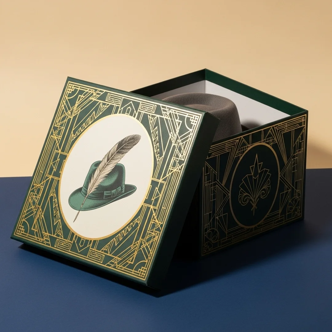 extra large hat boxes with lids