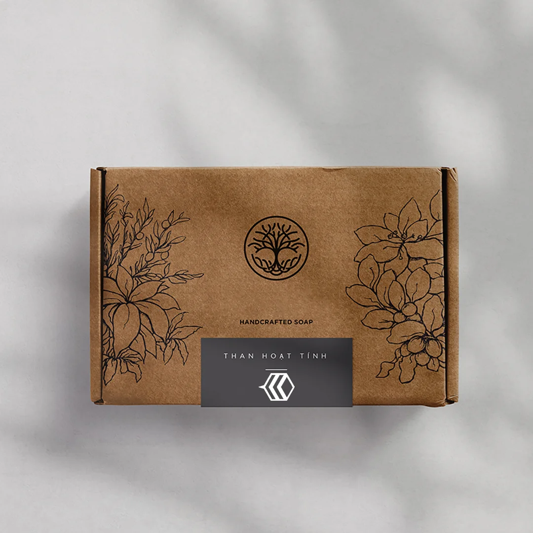 kraft paper soap packaging