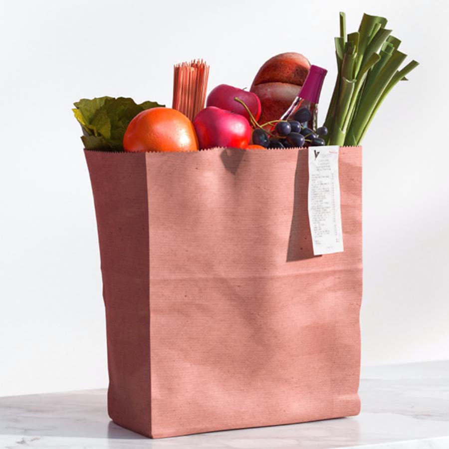 Paper Grocery Bags 