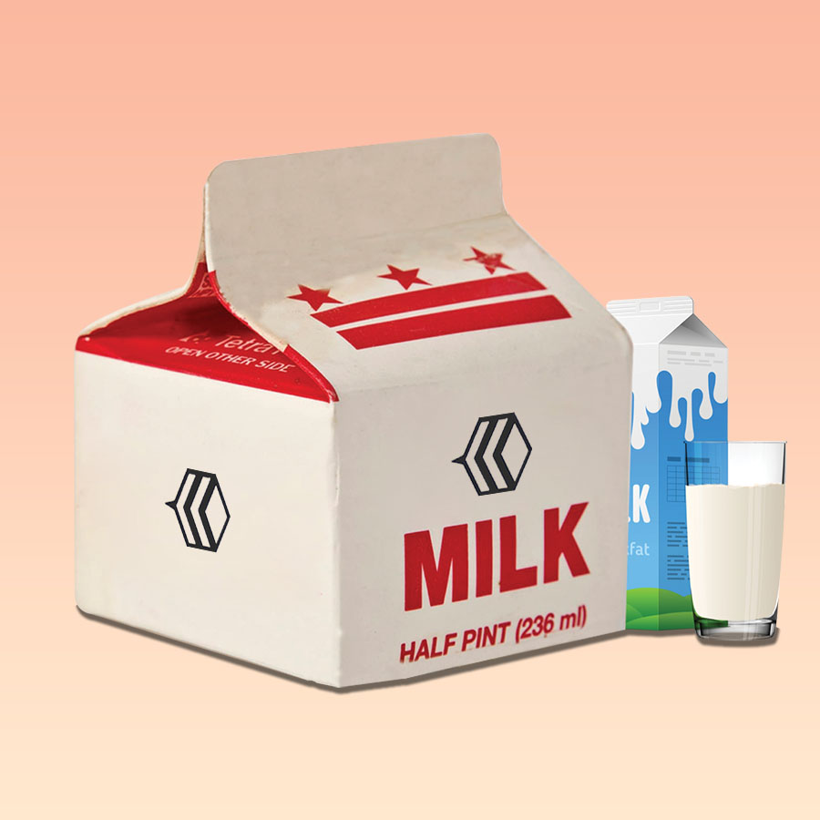 Pint Milk Carton 