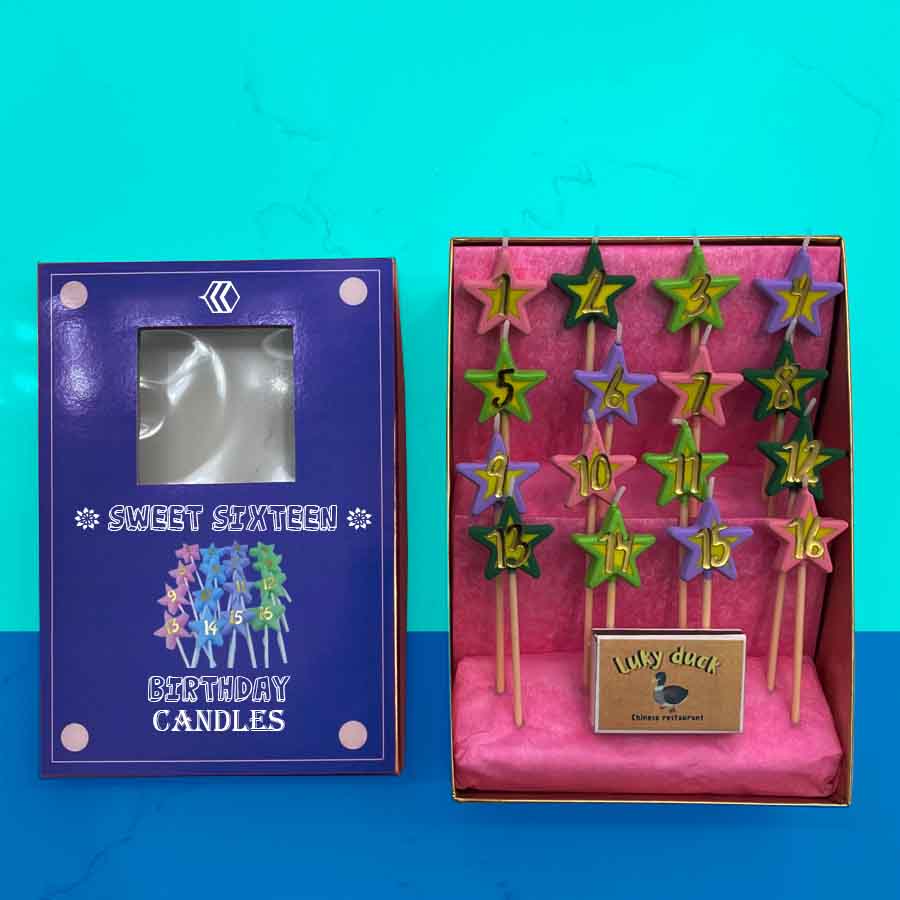 16 Wishes Candles Box 