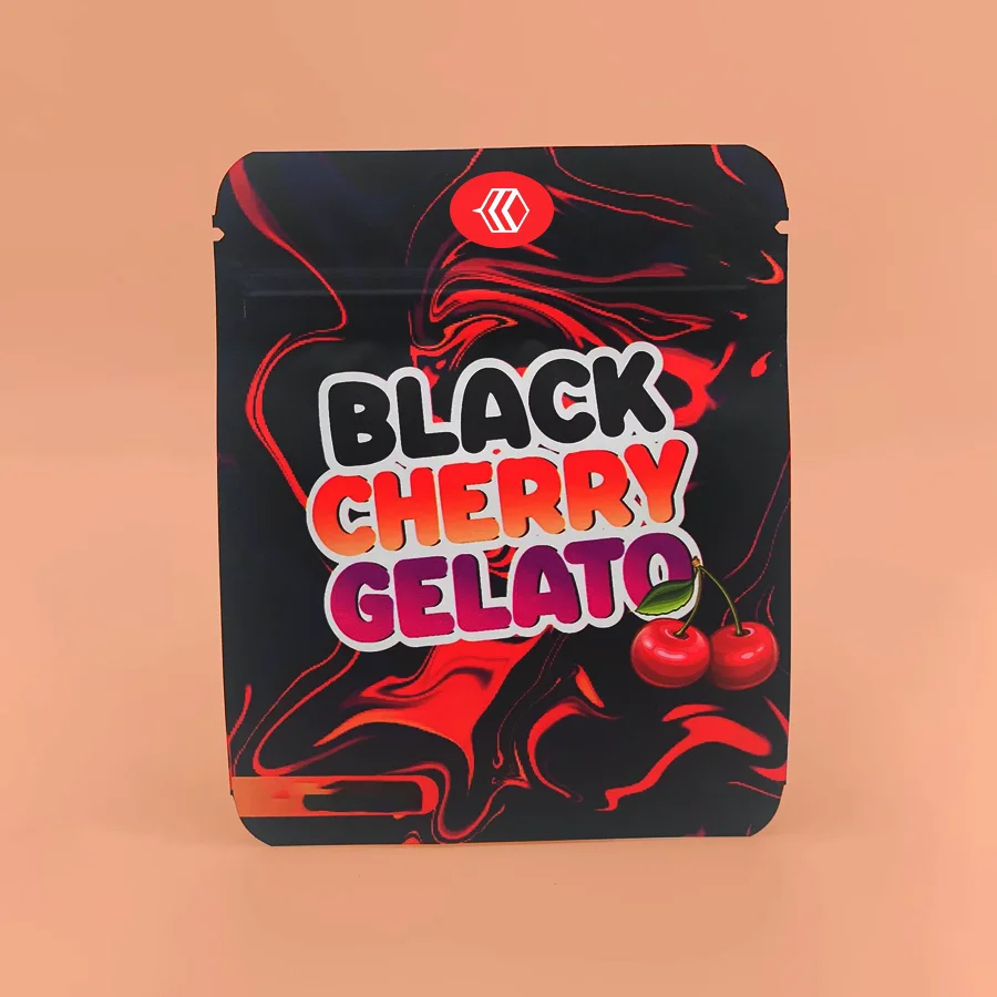 Black Cherry Gelato Mylar Bags 