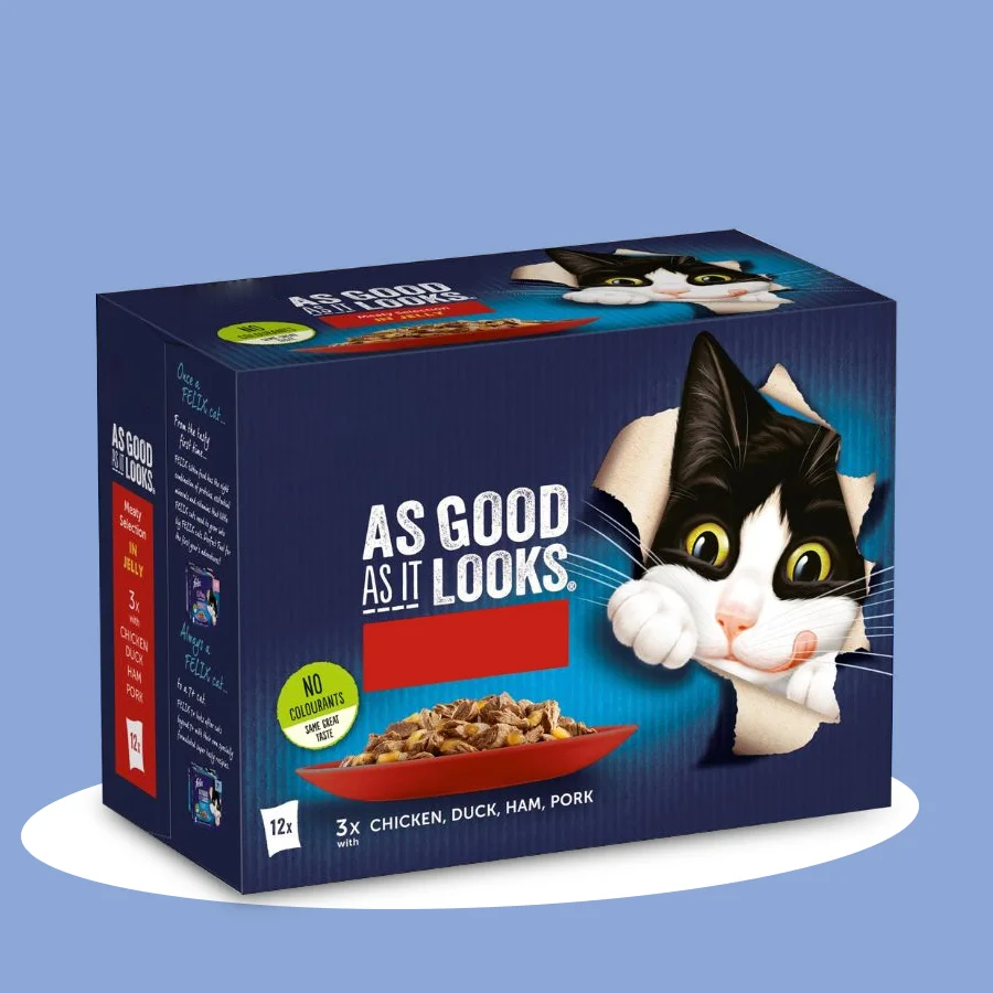 Cat Food Box 