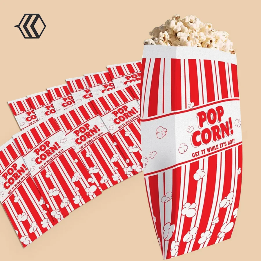 Paper Popcorn Boxes 