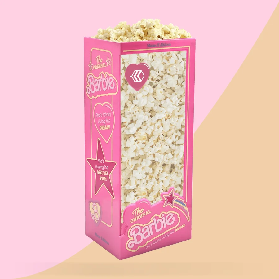 barbie-box-popcorn-holder