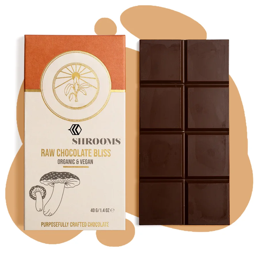 Mushroom Chocolate Bar Packaging 