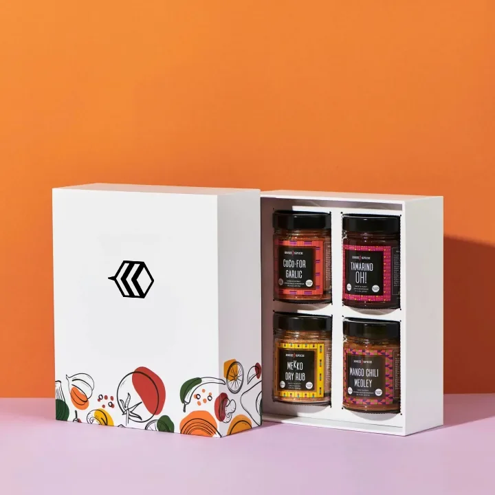 Square Spice Box 