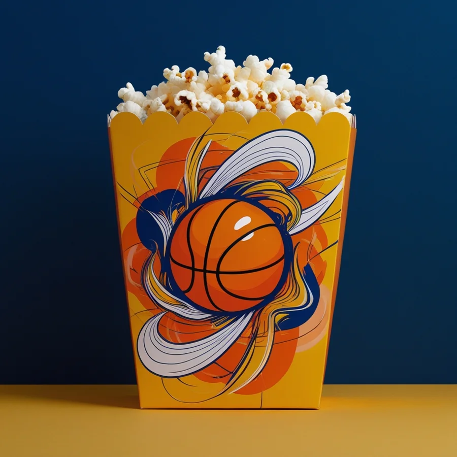 Basketball Popcorn Boxes 