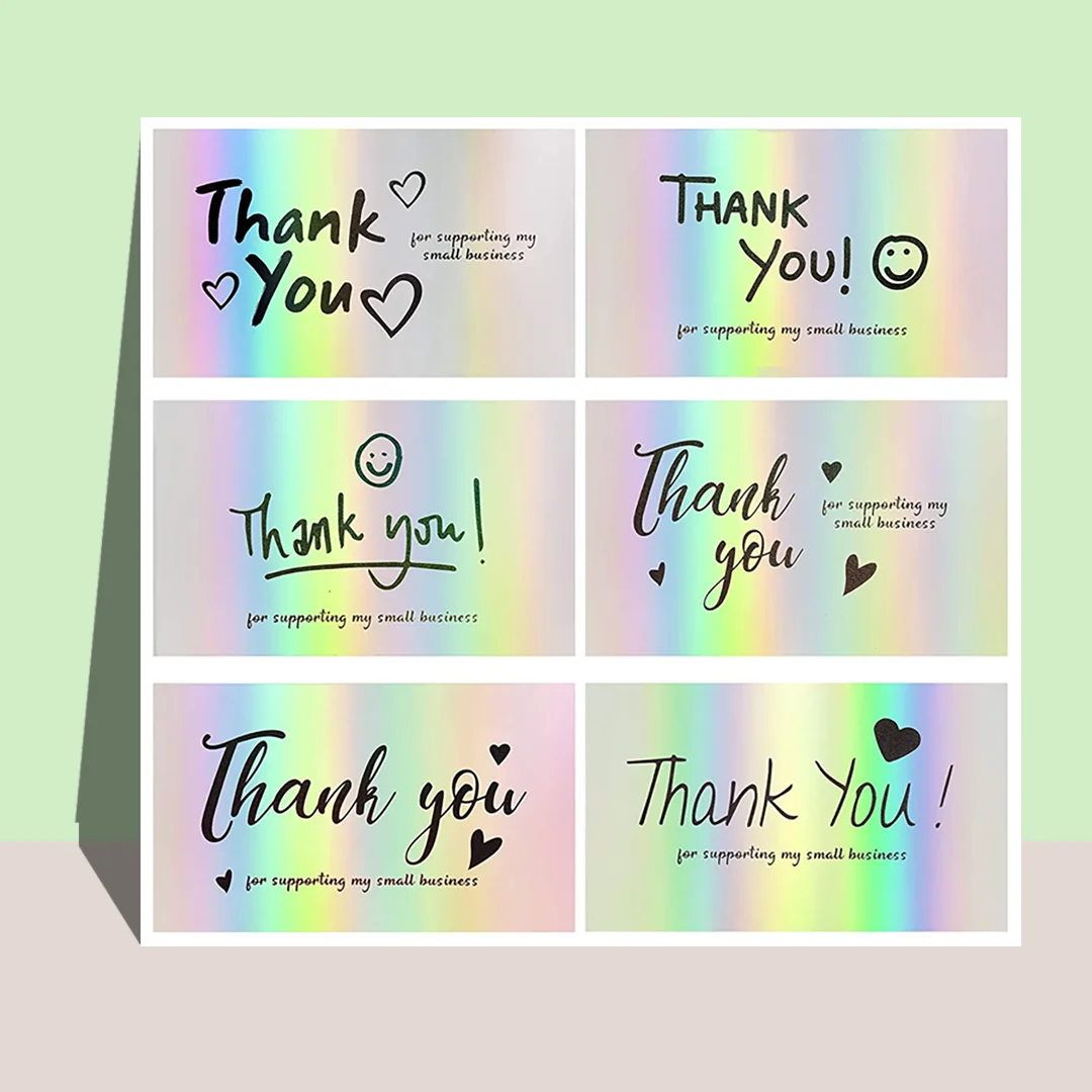 Thank You For Supporting My Small Business Stickers