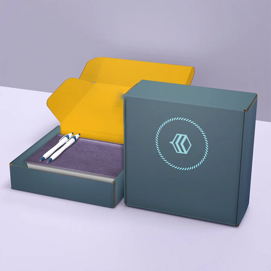 white tab lock mailer boxes