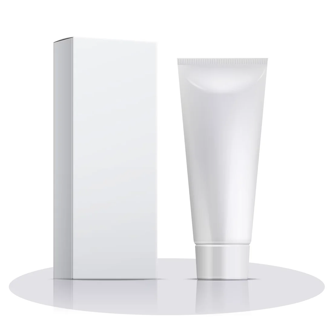cream tube boxes