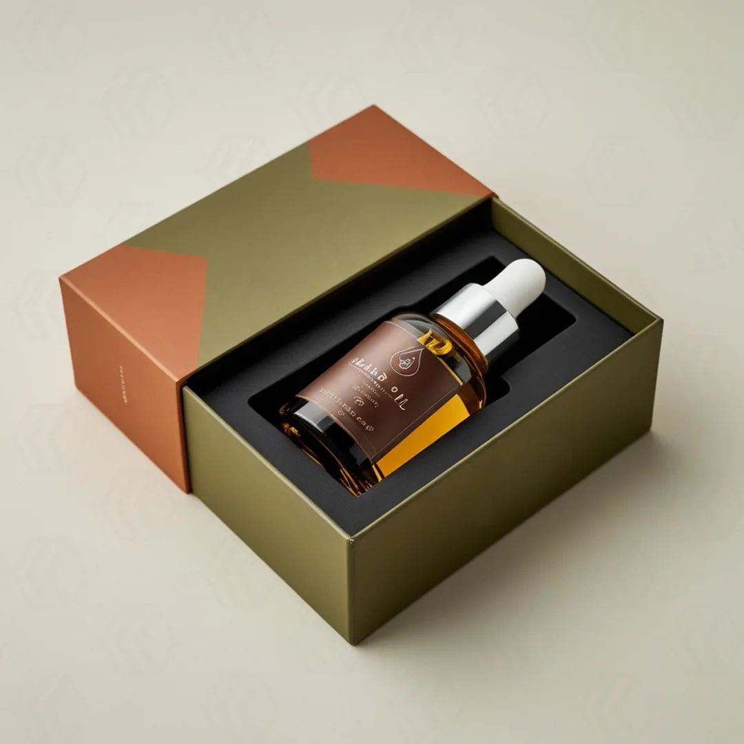 Custom Beard Oil Boxes