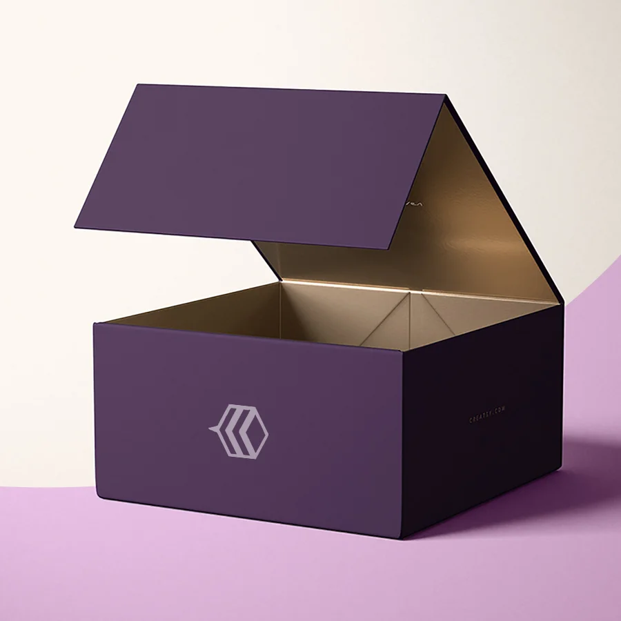 custom magnetic closure rigid boxes