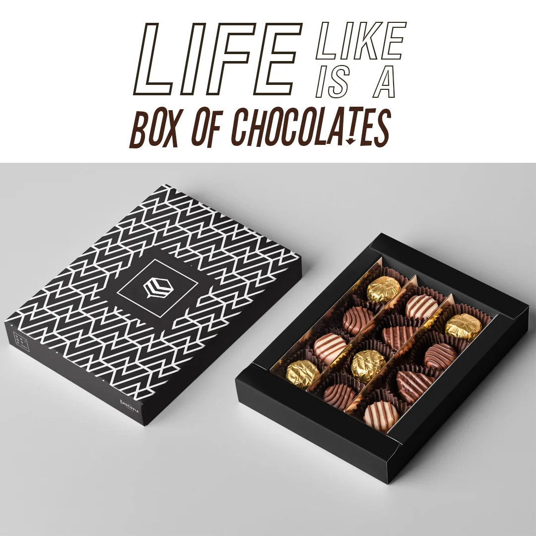life is like a box of chocolate