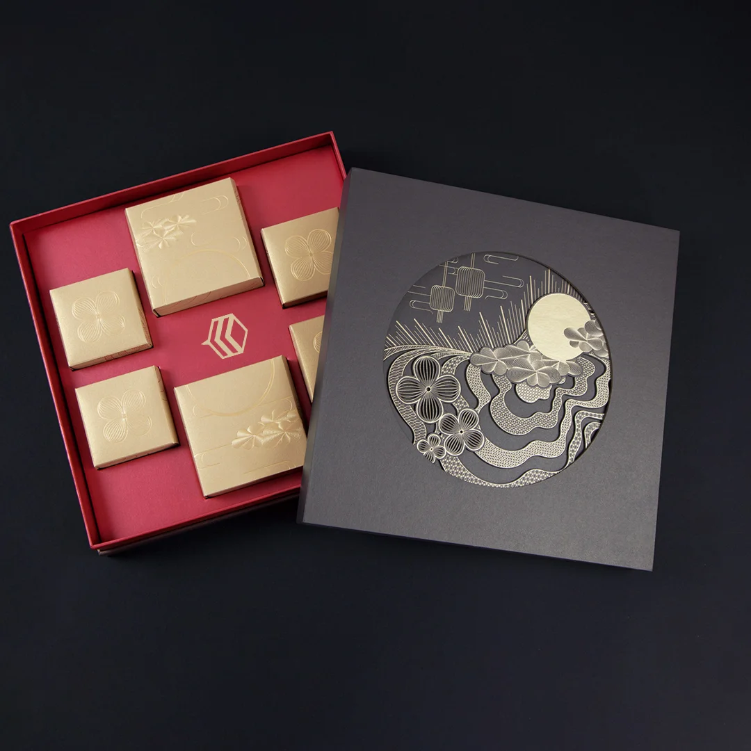 luxury mooncake packaging
