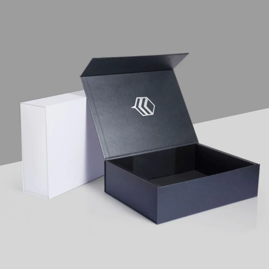 rigid box magnetic closure