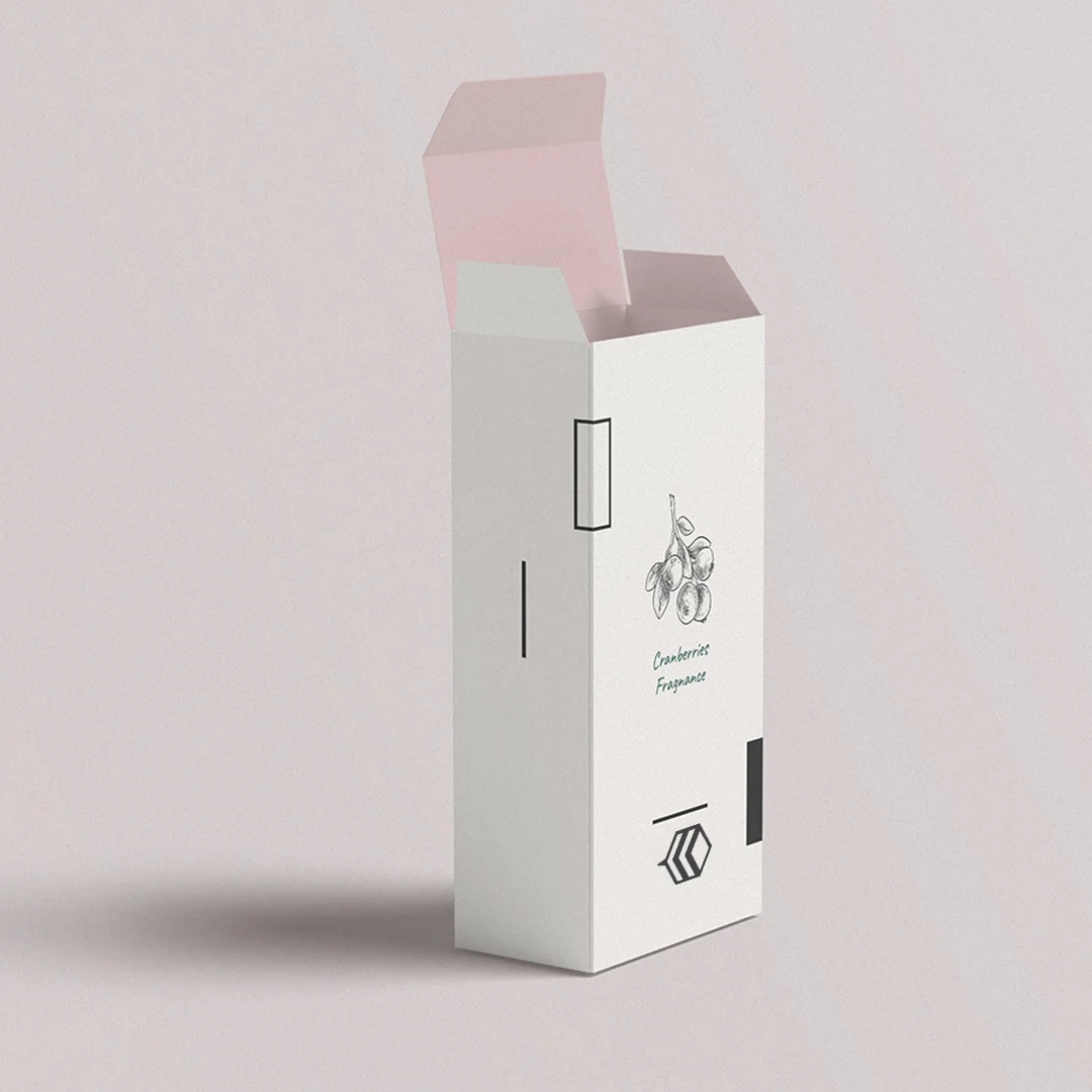 white reverse tuck end cardboard boxes