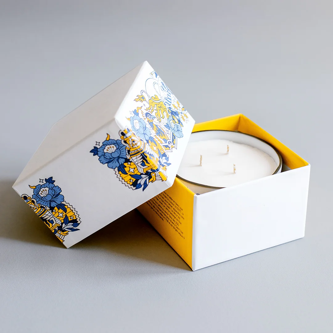 2 piece candle boxes