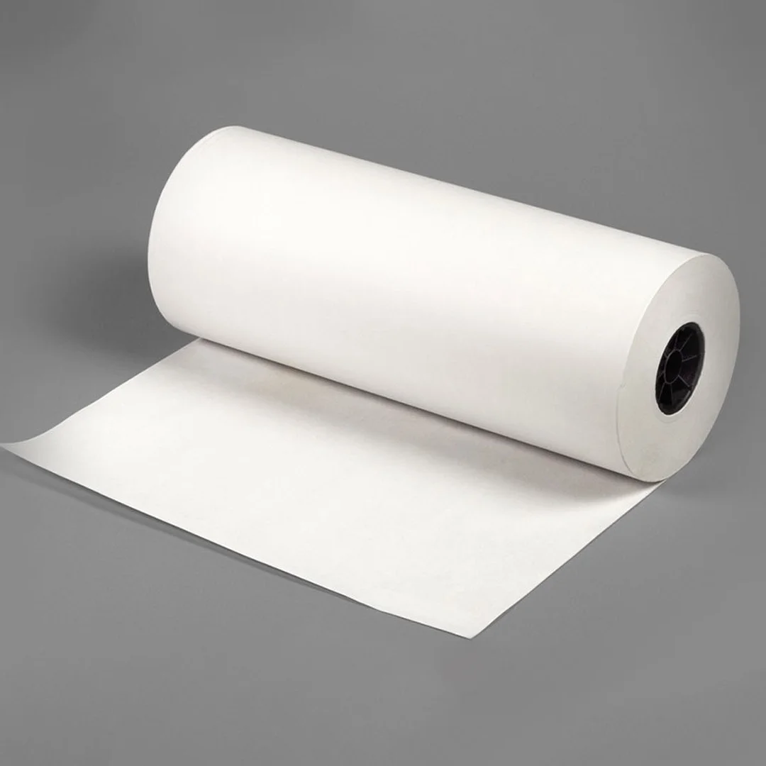 blank white freezer paper