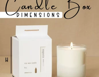 candle box dimensions