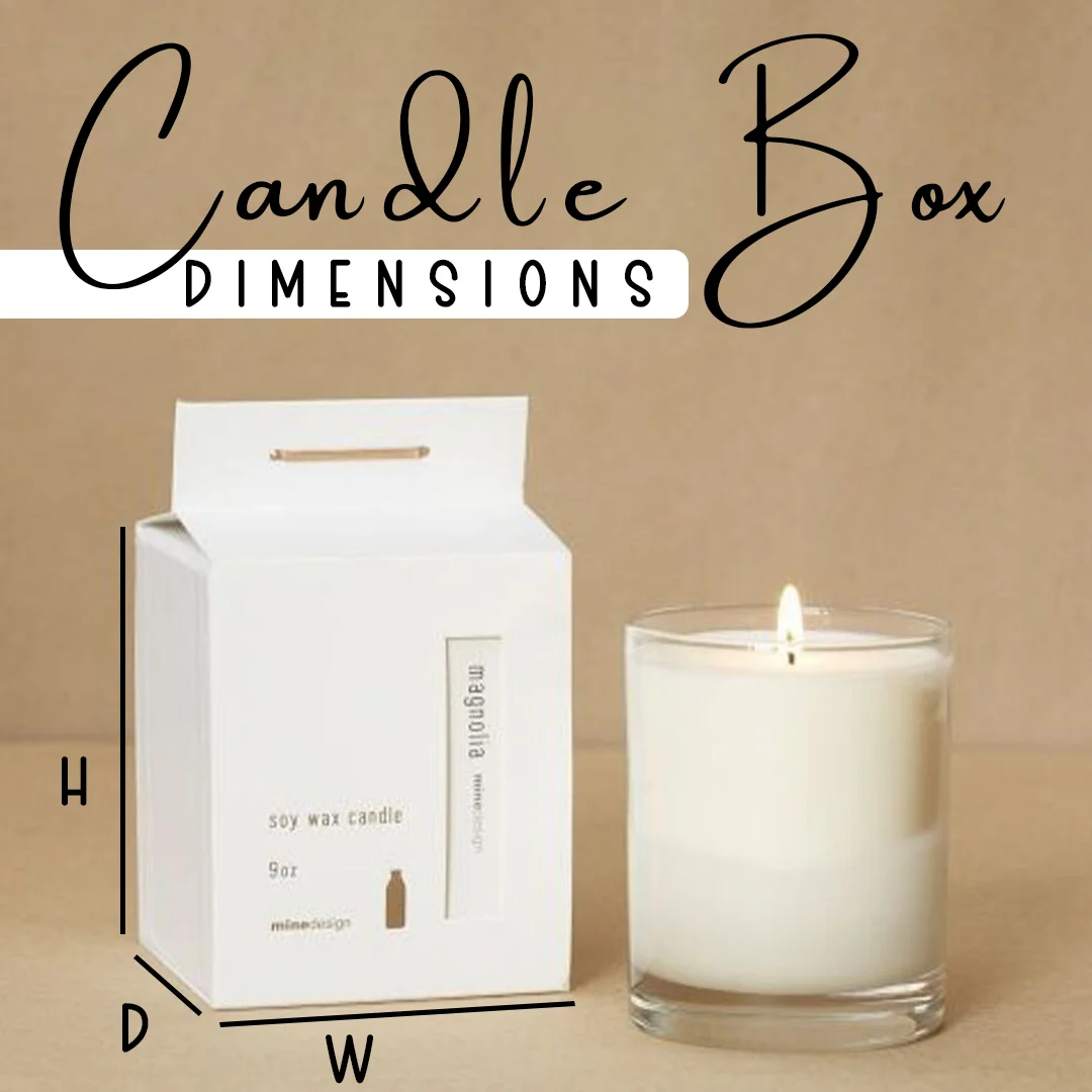 candle box dimensions