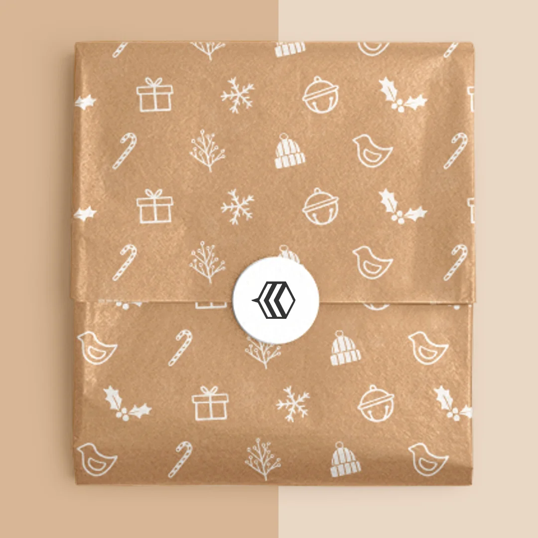 custom kraft tissue paper