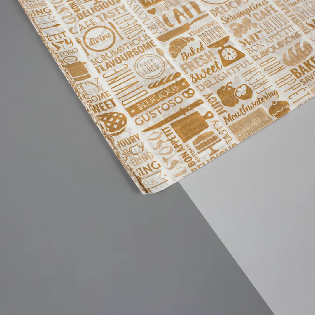 personalised greaseproof paper