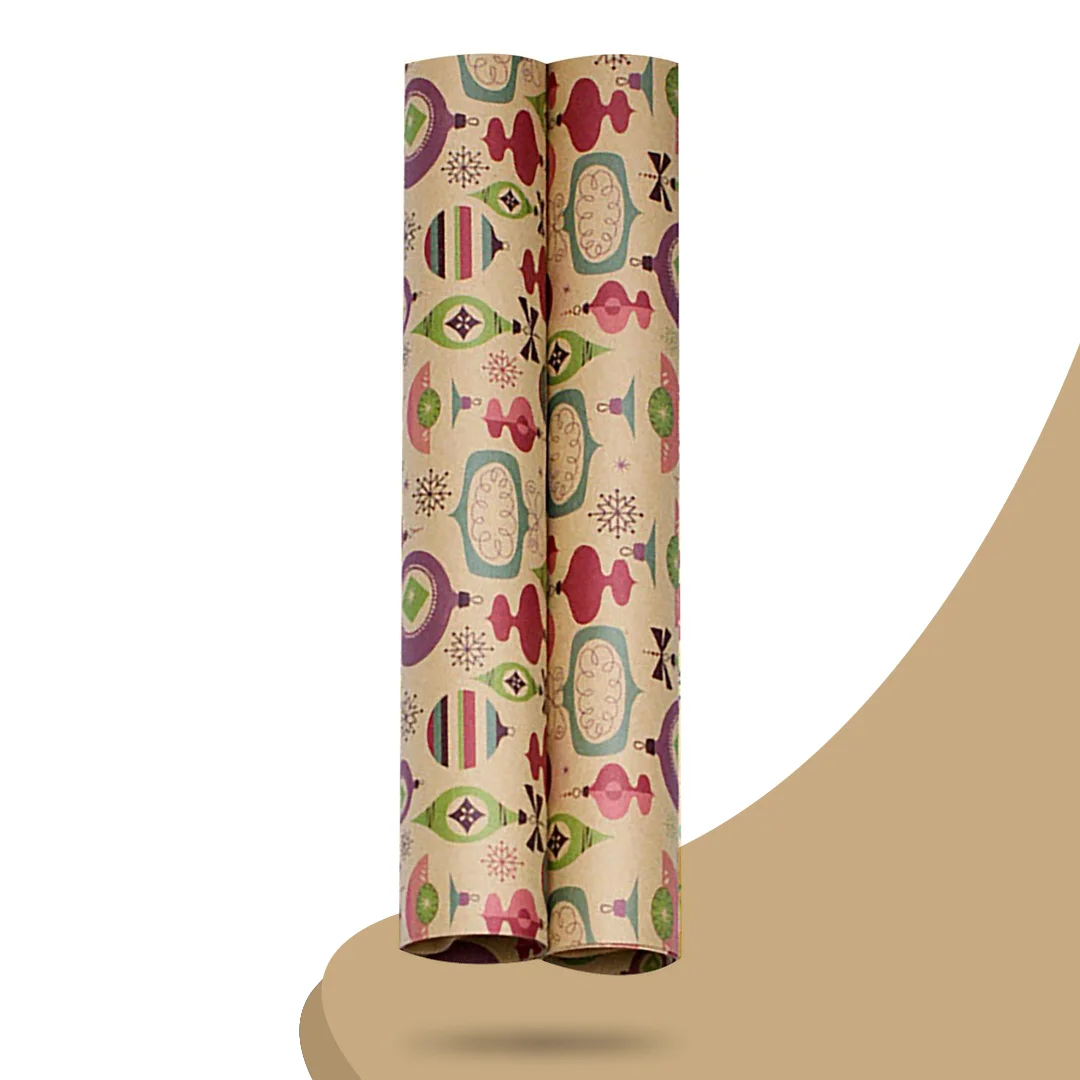 printed kraft freezer paper