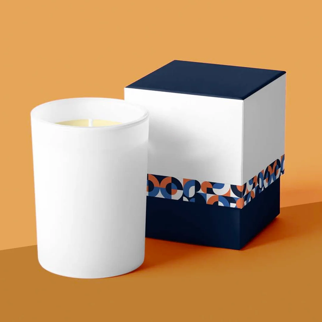 two piece candle boxes