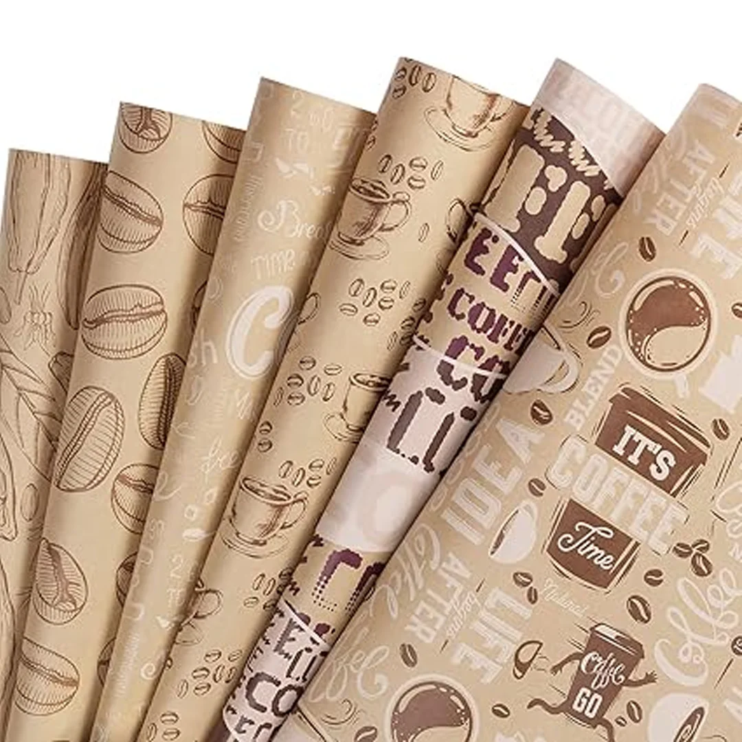 custom kraft paper rolls