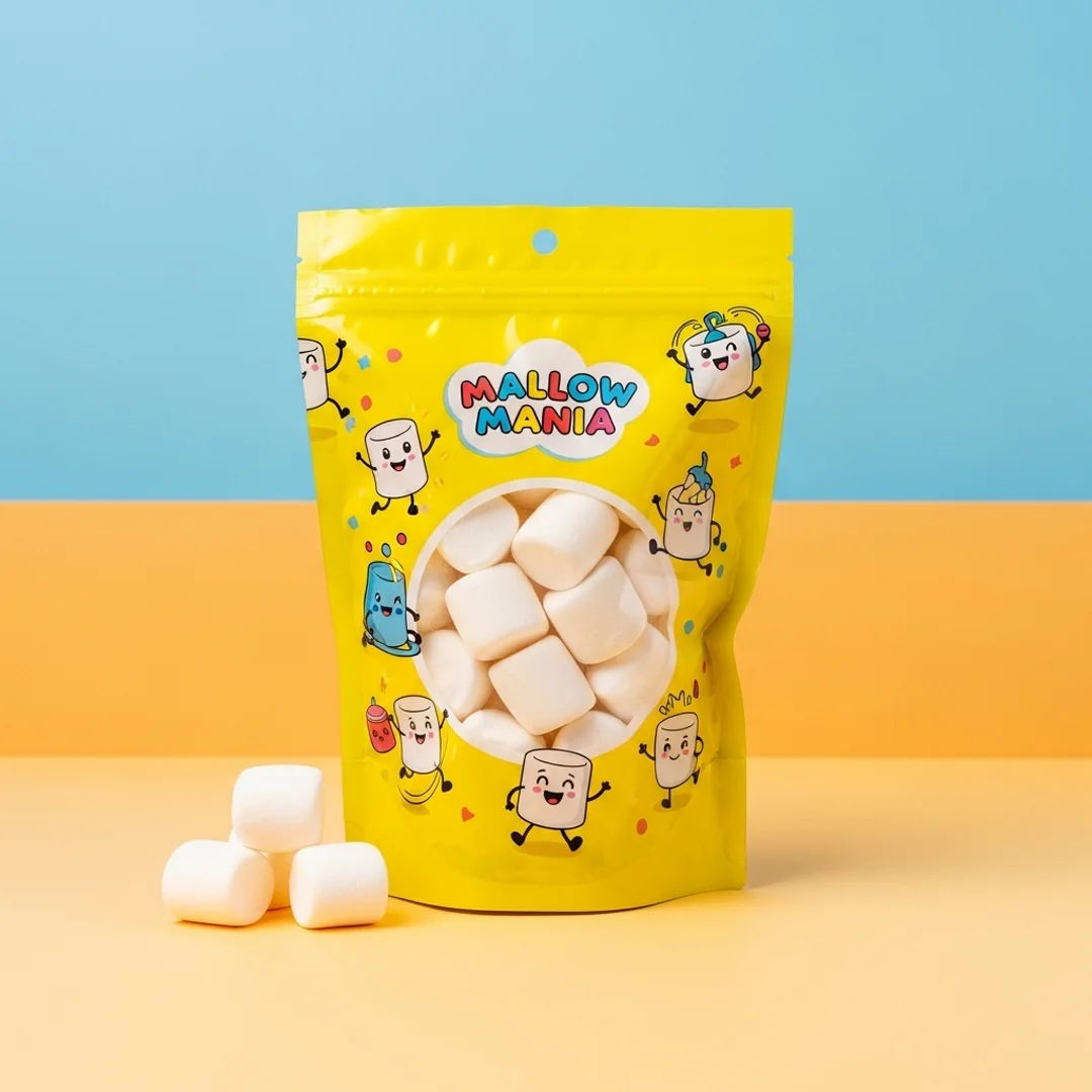 custom marshmallow mylar bags