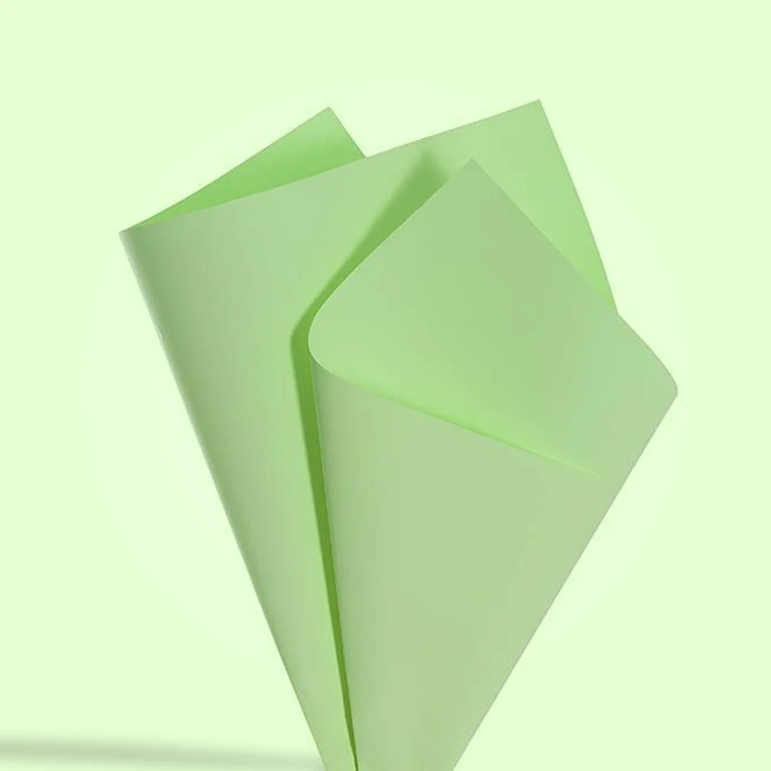 green butcher paper roll