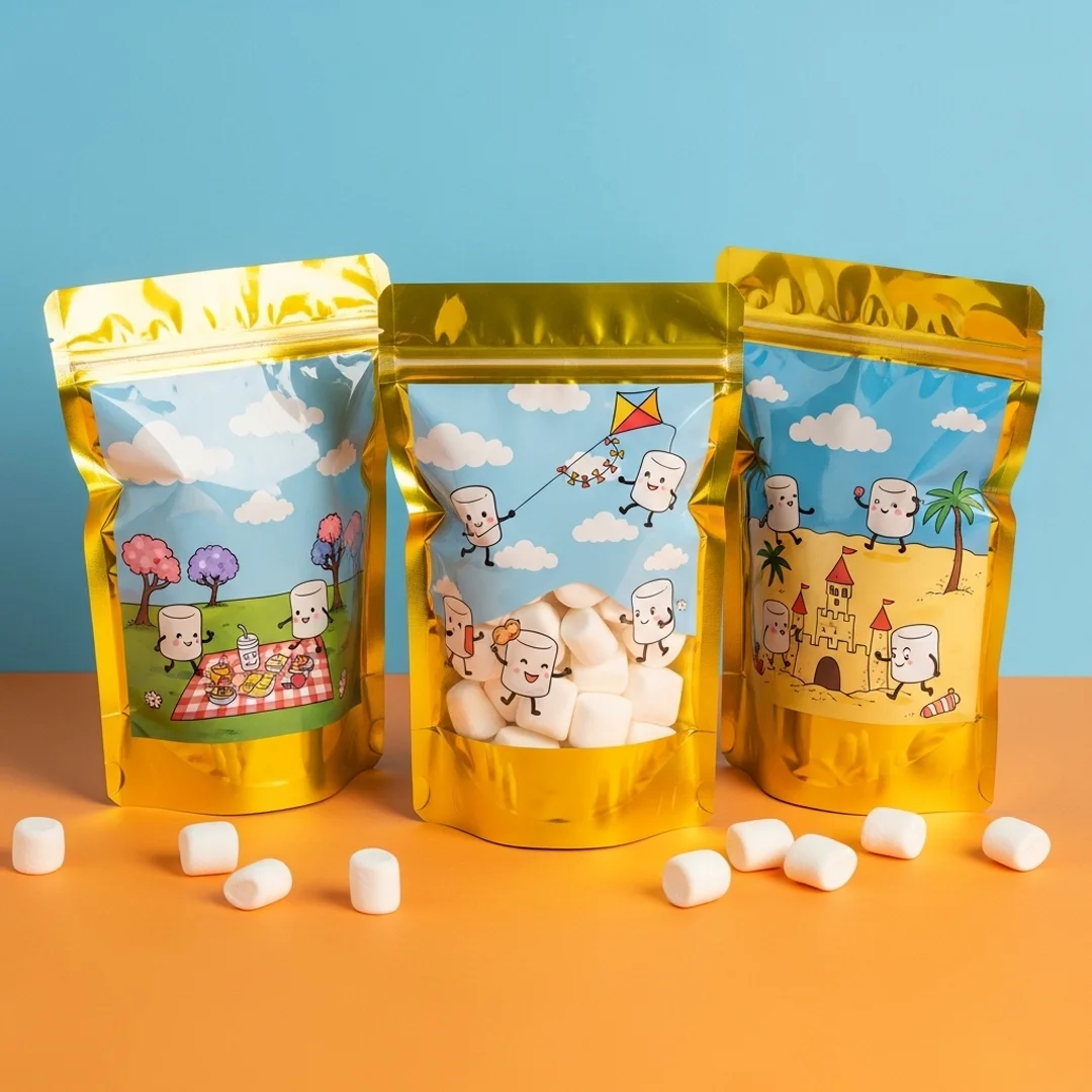 marshmallow mylar bags wholesale