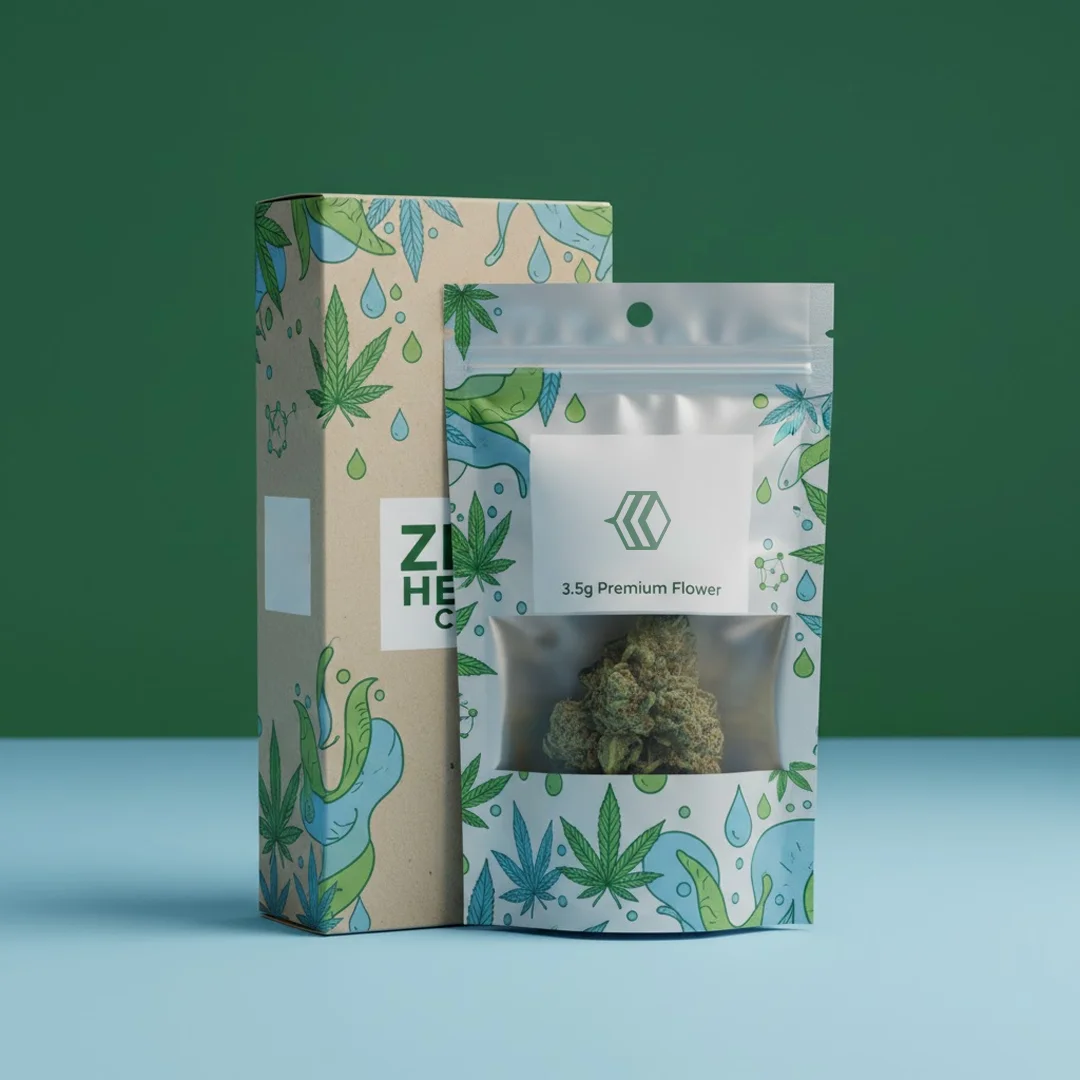3.5 Mylar Bags With Boxes