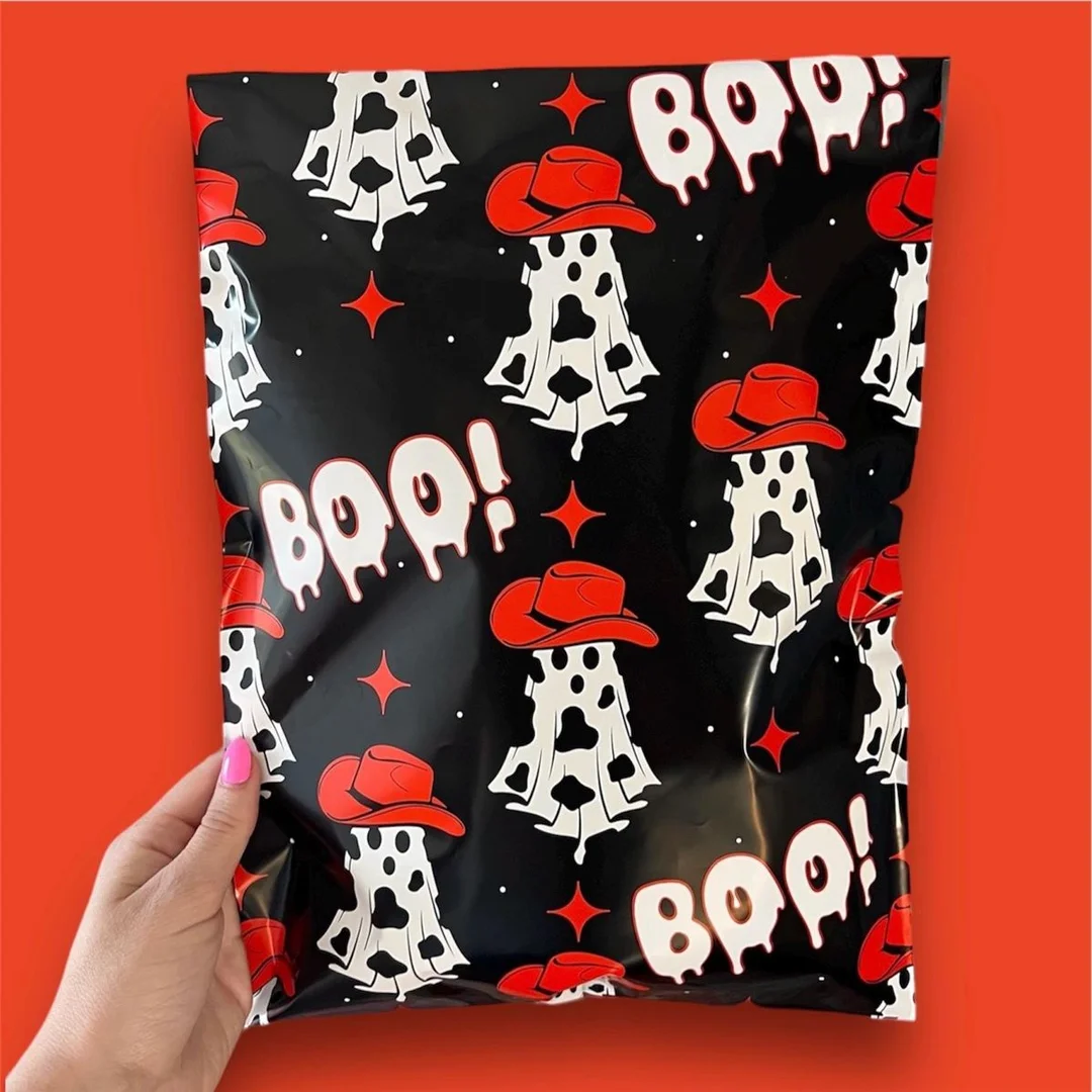 Black Halloween Mailers