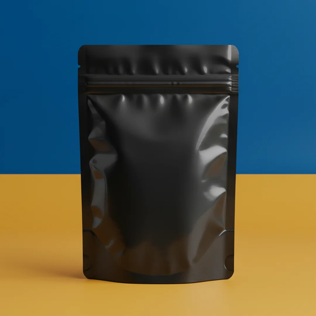 Small Black Mylar Bags