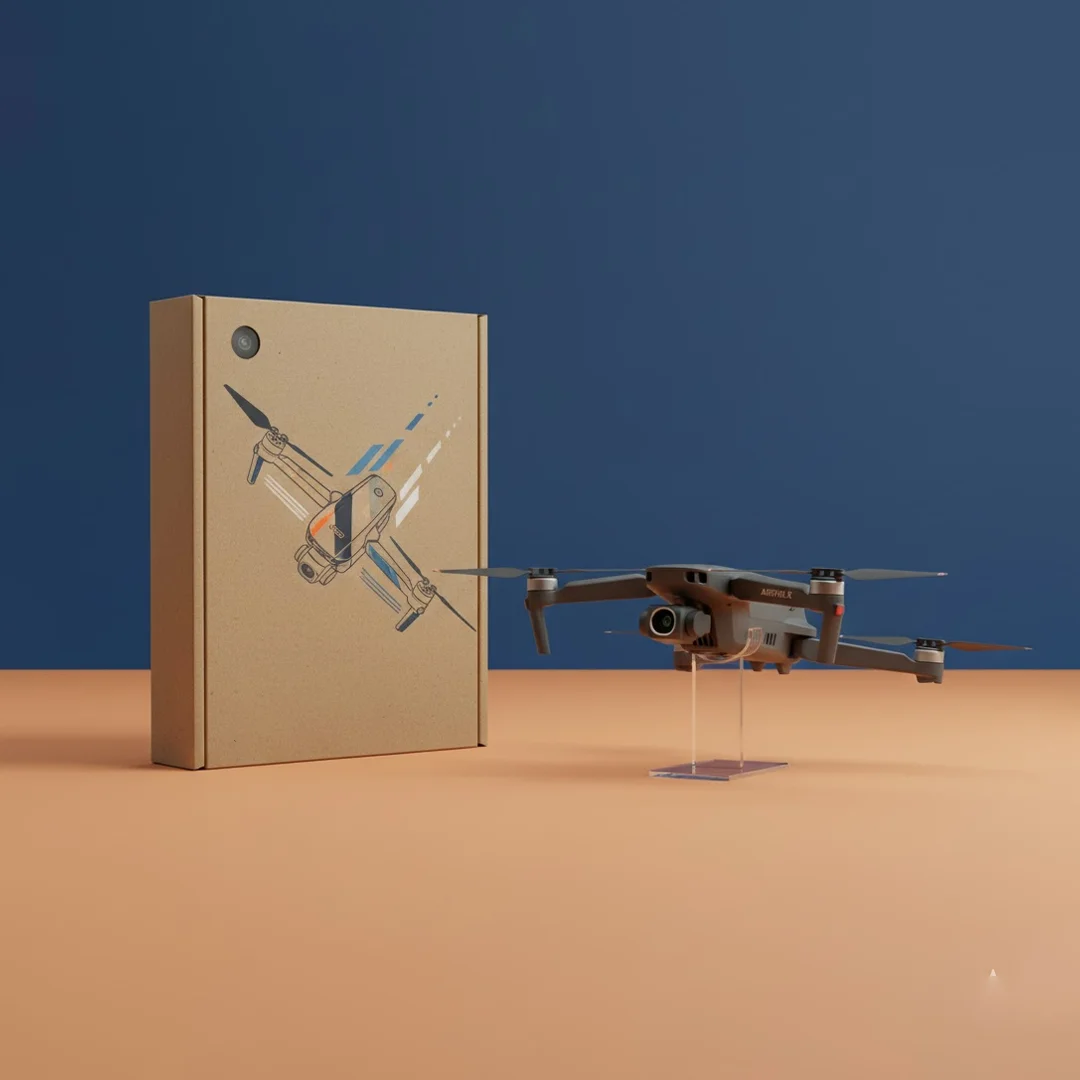 cardboard box drone