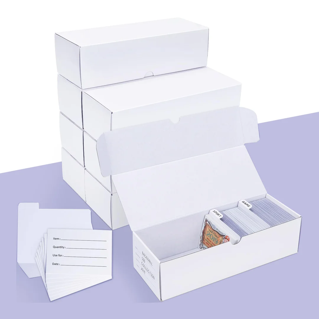 cardboard boxes for trading cards