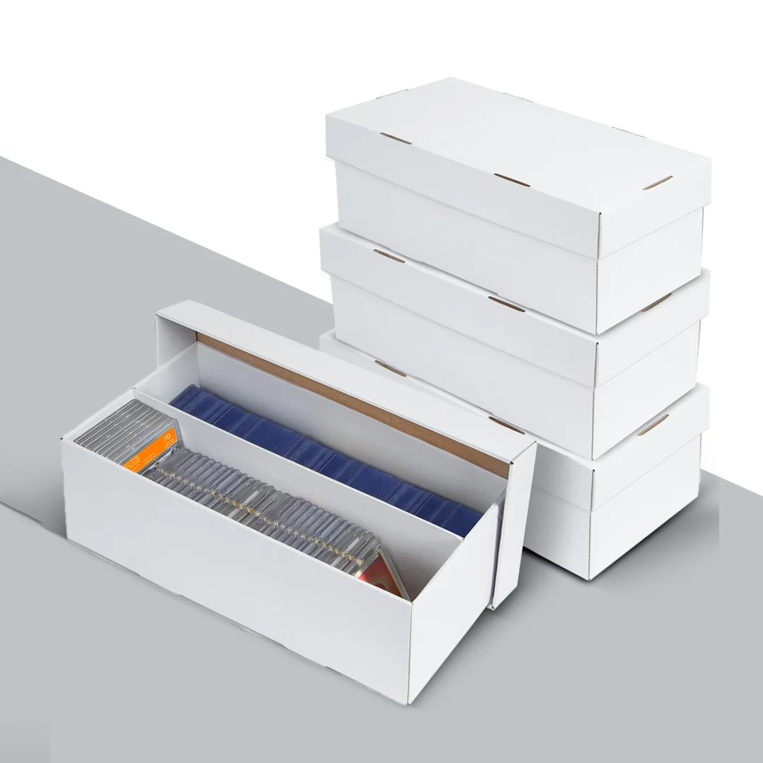 cardboard trading card storage boxes