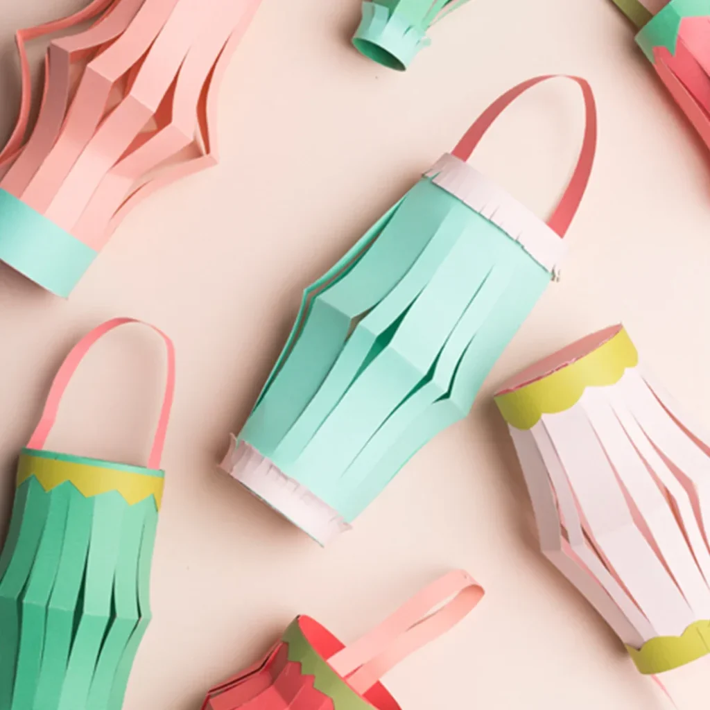 crafts made with tissue paper