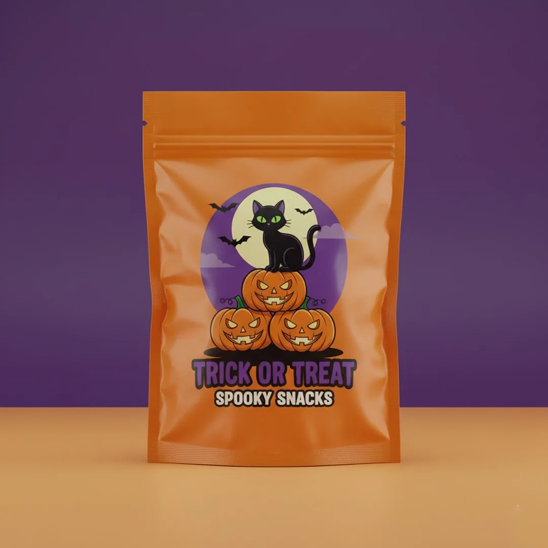 halloween mylar bags wholesale
