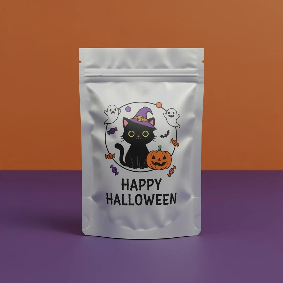 Halloween Mylar Bags